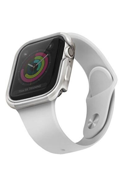 uniq Husa Valencia pentru Apple Watch 40mm Series, Argintie