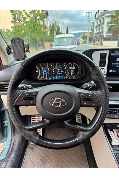 STİLİX GARAGE Hyundai İ20 2020-2025 Araca Özel Direksiyon Kılıfı (F1 OLMAYAN ...