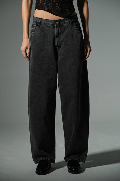 Maule Φαρδιά εφαρμογή, εξαιρετικά ψηλόμεσο, φαρδύ τζιν παντελόνι με φαρδιά εφαρμογή, φαρδύ γυναικείο παντελόνι @Cuneo Balloon