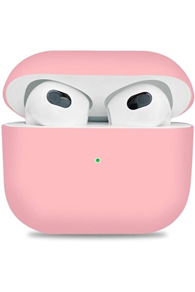 Bibilel Husă din silicon pentru Apple AirPods 3, roz