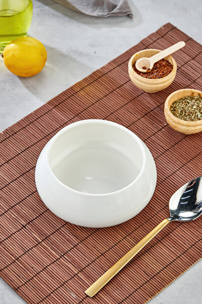 Le Paon Porselen Çorba ve Tatlı Kasesi 14x6 cm – Şık Servis ve Sunum Kasesi