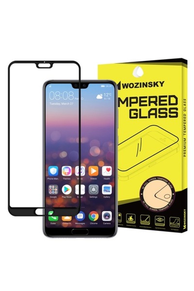 WZK Protector de ecran pentru Huawei P20 Pro, sticlă securizată, complet lipi...