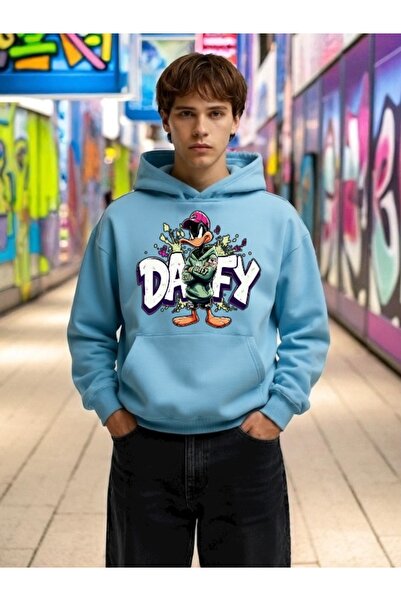 Wish BF Unisex Ανδρικό/Γυναικείο φούτερ DAFFY DUCK COOL Πολύχρωμο Ειδικό με τ...