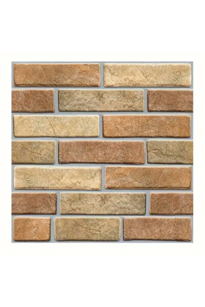 Depozit Ieftin-si-Bun SRL ! LICHIDARE DE STOC ! 10 x Placi Tapet Autocolant 3D cu Imitatie de Caramida de Piatra, pentru Peret