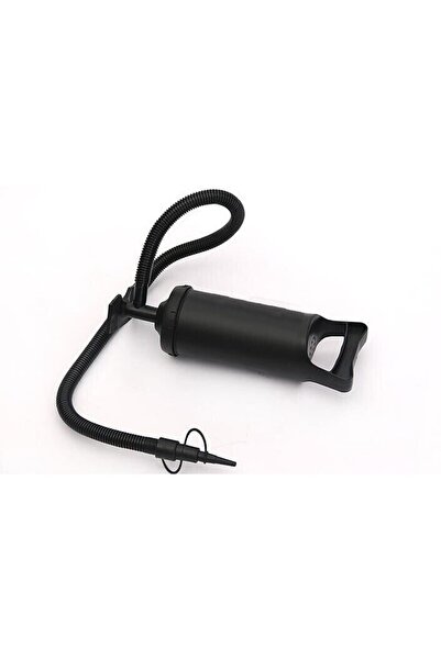 Flippy Manual Pump for Inflatables, Colaces, Mattresses, 3 Adapters and Hose, Black