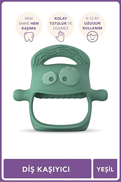 stfast st Yeni Nesil Silikon Diş Kaşıyıcı BPA Yeni Doğan Bebek Rahatlatıcı Ya...