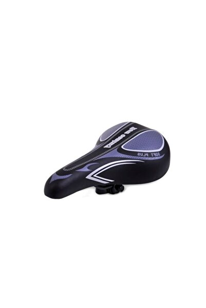 OEM Anatomical bicycle saddle, black, 26x17cm