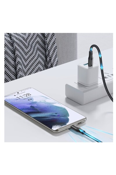 Joyroom USB-C to Lightning Cable, 20W PD, Fast Charge, 2M, Reinforced, Black