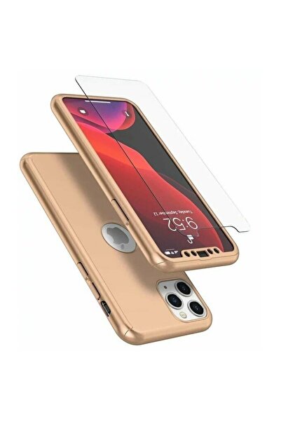 Flippy Husă de protecție compatibilă cu Samsung S21 Ultra Full Cover 360 Gold + folie de protecție