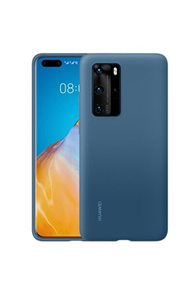 Huawei Carcasă de protecție originală pentru P40 Pro — Silicon moale, Albastră (BBL1562)