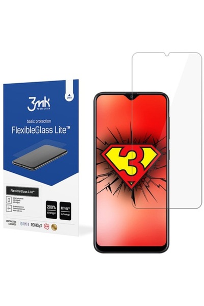 3MK Protector de ecran FlexibleGlass Lite pentru Samsung Galaxy A20e A202, st...