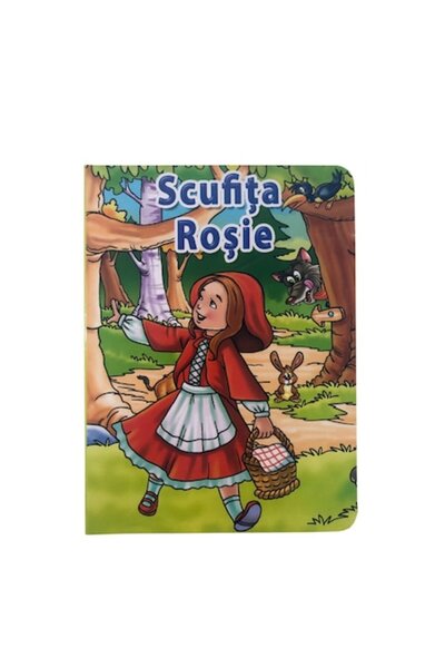 Bibilel Carte ilustrată pentru copii: Scufița Roșie, copertă cartonată