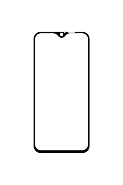 E-ART Protector de ecran pentru Xiaomi Redmi Note 8 Pro, sticlă securizată, complet lipicios, 9D, negru