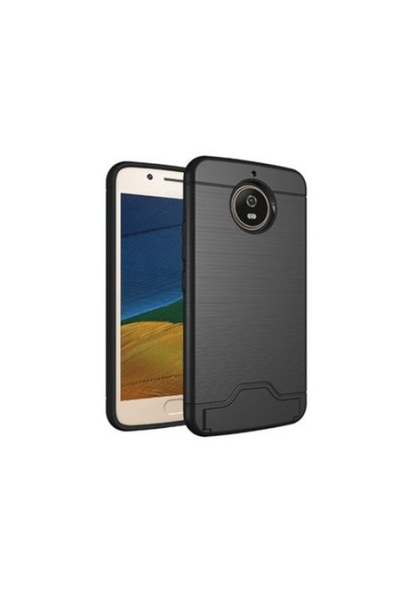 SOHO Soft silicone back protective case for Moto G5S - Black