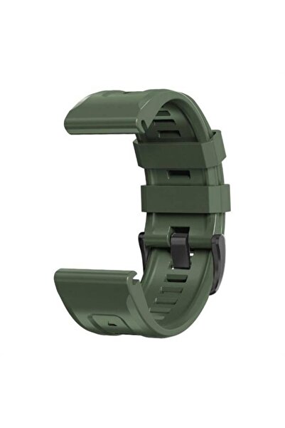 SOHO Curea din silicon pentru ceasul inteligent Garmin Fenix ​​5/6/6 PRO/7, verde