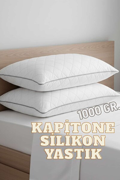 Dantelux 1000 г. 1 силиконова възглавница с капитониране (100% микро капитони...