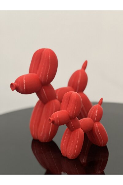 OKO DESİGN Balon Köpek Biblo Seti