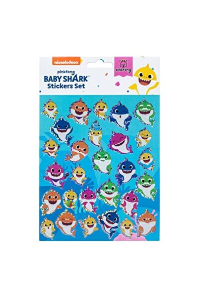 SOHO Album cu 200 de stickere autocolante, Pui de rechin, multicolor