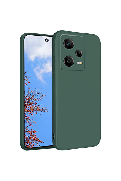 Toolsy Husa de Protectie, pentru Note 12 Pro 5G, Liquid Silicone, cu Microfib...