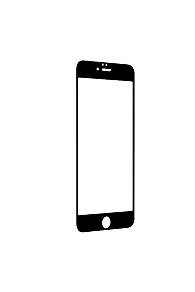 OEM Protective screen for iPhone 6 Plus, including tempered glass and mounting kit in black color