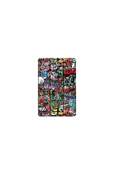 SOHO Husă compatibilă cu Apple iPad Air 4 (2020) / Air 5 (2022), - design din piele Graffiti Urban Vibe,