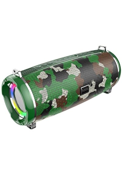 Hoco Bluetooth Portable Speaker 5.0, 2x5W - Xpress (HC2) - Camouflage Green