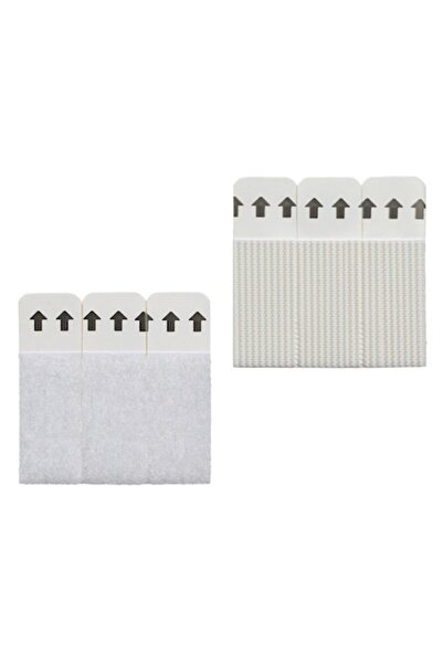 SOHO Set cu 12 benzi adezive cu velcro pentru agățarea tablourilor sau a altor obiecte mici și medii, 4,8 x 1,6