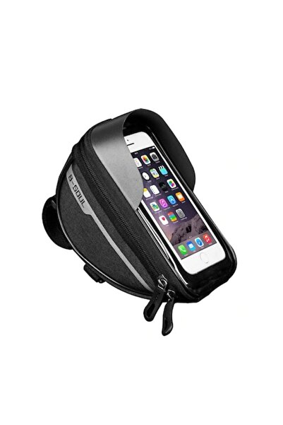 Bibilel Τσάντα ποδηλάτου με θήκη τηλεφώνου, λειτουργία οθόνης αφής 7 ιντσών, ...