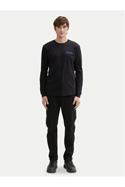 Tom Tailor Denim Ανδρικό Μακρυμάνικο 1043909 Μαύρο