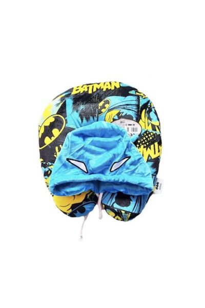 Bibilel Pernă de călătorie pentru copii cu glugă Batman, multicoloră, BBL2147