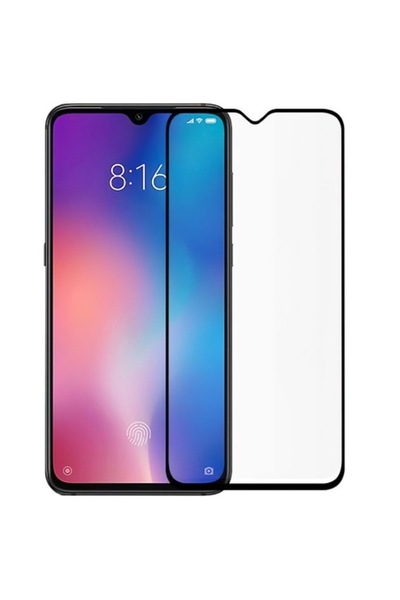 E-ART Protector de ecran din sticlă pentru Realme C20 / C11 (2021), negru, co...