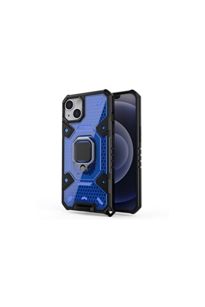 SOHO Carcasă de protecție Honeycomb Armor pentru iPhone 13, inel metalic, mag...