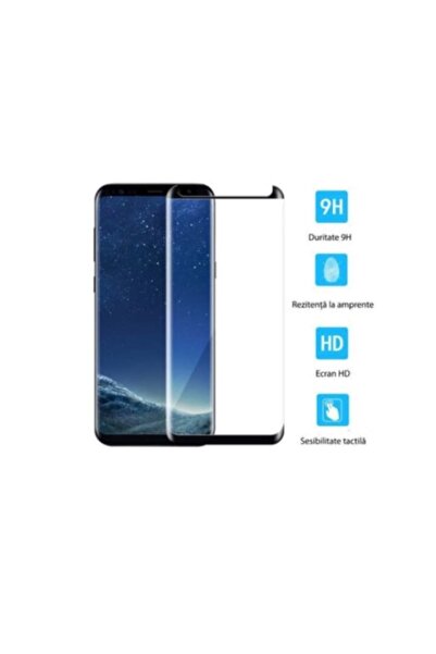OEM 9H Glass Screen Protector for Samsung Galaxy S8 Plus, Black