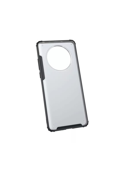 Bibilel Carcasă spate, material acrilic și cauciuc, compatibilă cu Huawei Mat...