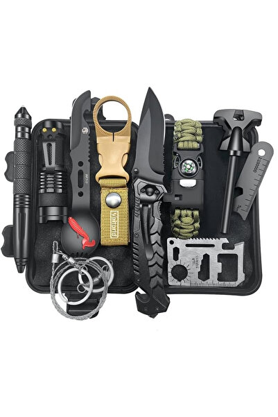 Flippy Kit supravietuire multifunctional 13 in 1 Flippy, Instrumente profesio...