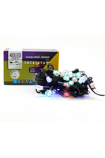 Flippy Instalatie de Craciun Liniara RGRB Yoto, 10 m, din care 1 m Prelungito...