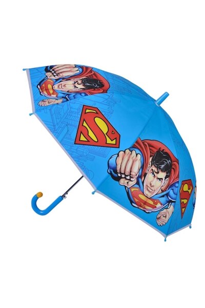 Bibilel Детски чадър за дъжд, модел Супермен, многоцветен