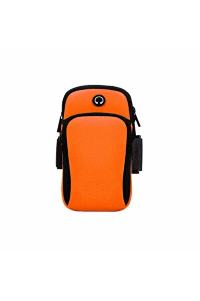 SOHO Sports Armband Case for Smartphones, 7.8 x 16.2 x 1.4 cm, Orange