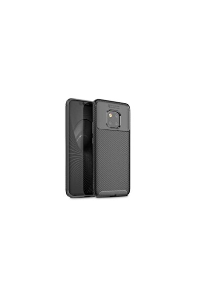 SOHO Husă din silicon rezistentă la șocuri cu inserții din carbon pentru Huaw...