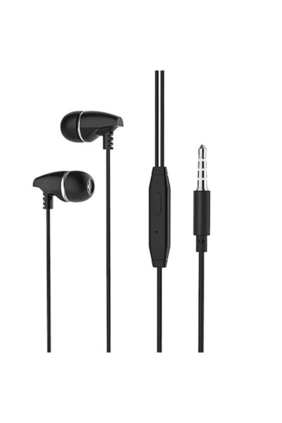 Borofone Ενσύρματα ακουστικά BM25 Sound Edge με μικρόφωνο, μαύρα