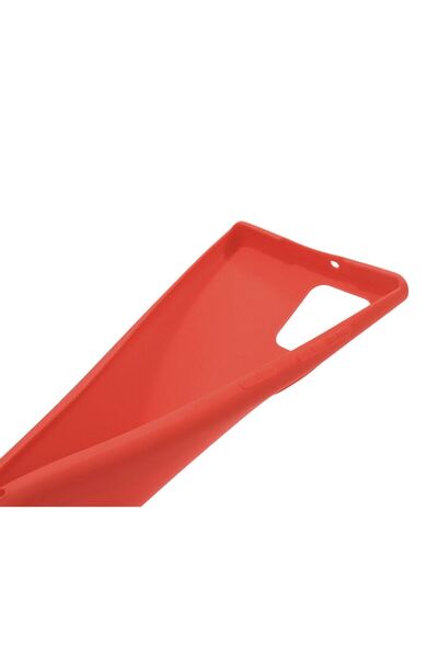 SOHO Soft Silicone Slim Bumper Case for Samsung Galaxy S23 Ultra - Red