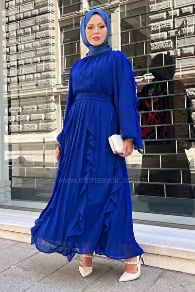 Rimel Moda Yakut Elbise Saks