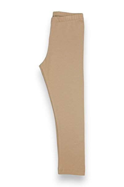 Via Girls Girl's Seasonal 95% Cotton Single Jersey Full Length Basic Leggings |   3-6 Years Old Children's Tights