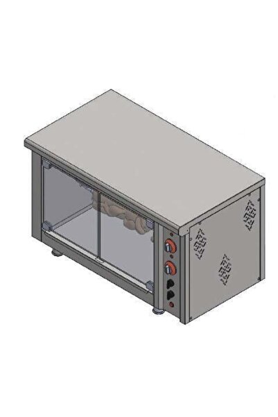 HİMAKSAN Set Üstü Piliç Çevirme Makinesi Elektrikli (İki şiş Altı piliç)