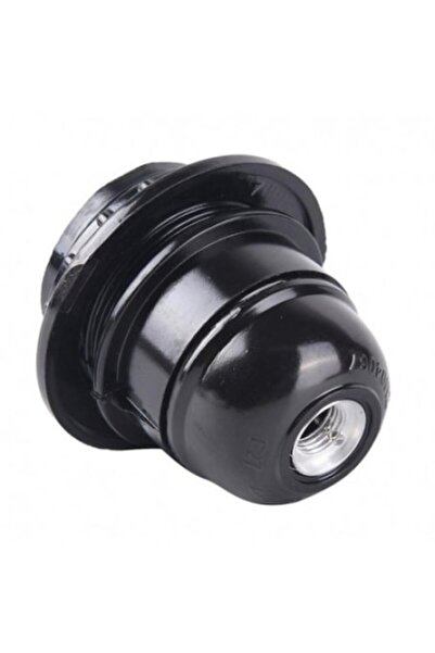 SOHO Soclu din plastic cu bază și abajur E27, negru