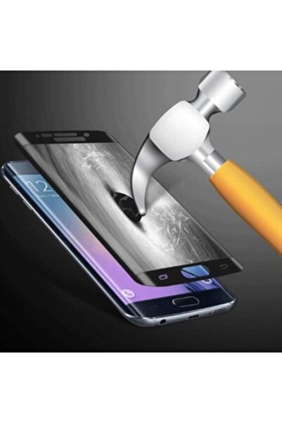 SOHO 9H Glass Screen Protector for Samsung Galaxy S6 Edge, Black/Transparent