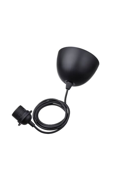 SOHO Lampă suspendată cu design minimalist, 1,80 m, 22 W, neagră