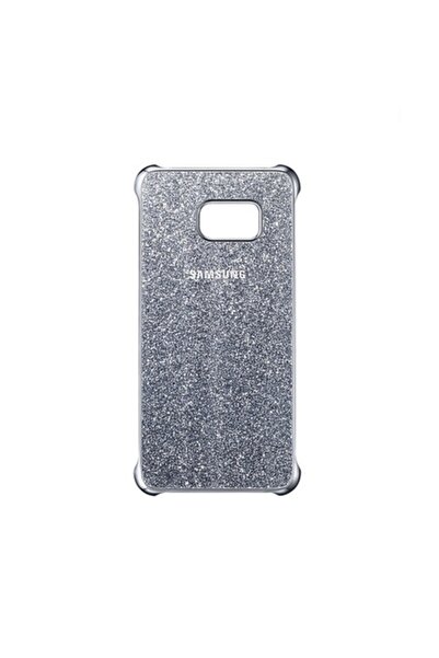 SOHO Case compatible with Samsung Galaxy S6 Edge Plus, Glitter Case, Silver