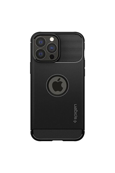 OEM Husa pentru iPhone 13 Pro Max Spigen ανθεκτική πανοπλία μαύρο ματ