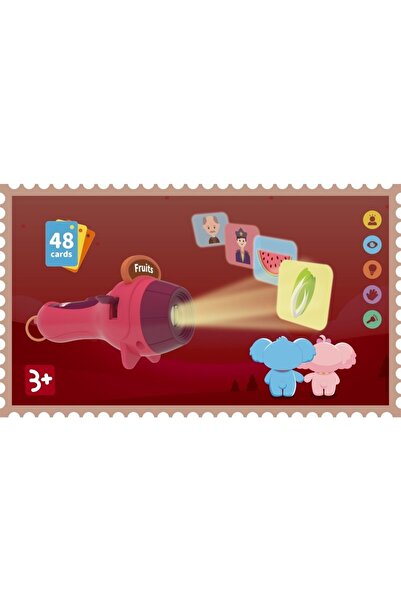 dalip Educational Toy Set - Lantern Projector for Kids, 6 Themes, 48 Images, Storage Box, 3+ yrs, R